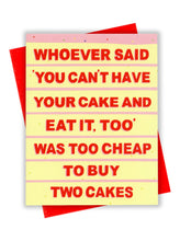 Load image into Gallery viewer, Cheap Cake