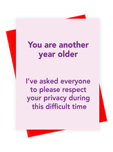 Load image into Gallery viewer, HBD A Year Older