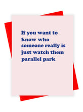 Load image into Gallery viewer, Parallel Park