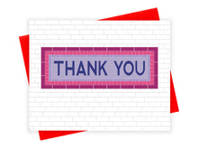 Load image into Gallery viewer, Subway Thank You