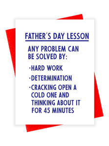 Father's Day Lesson