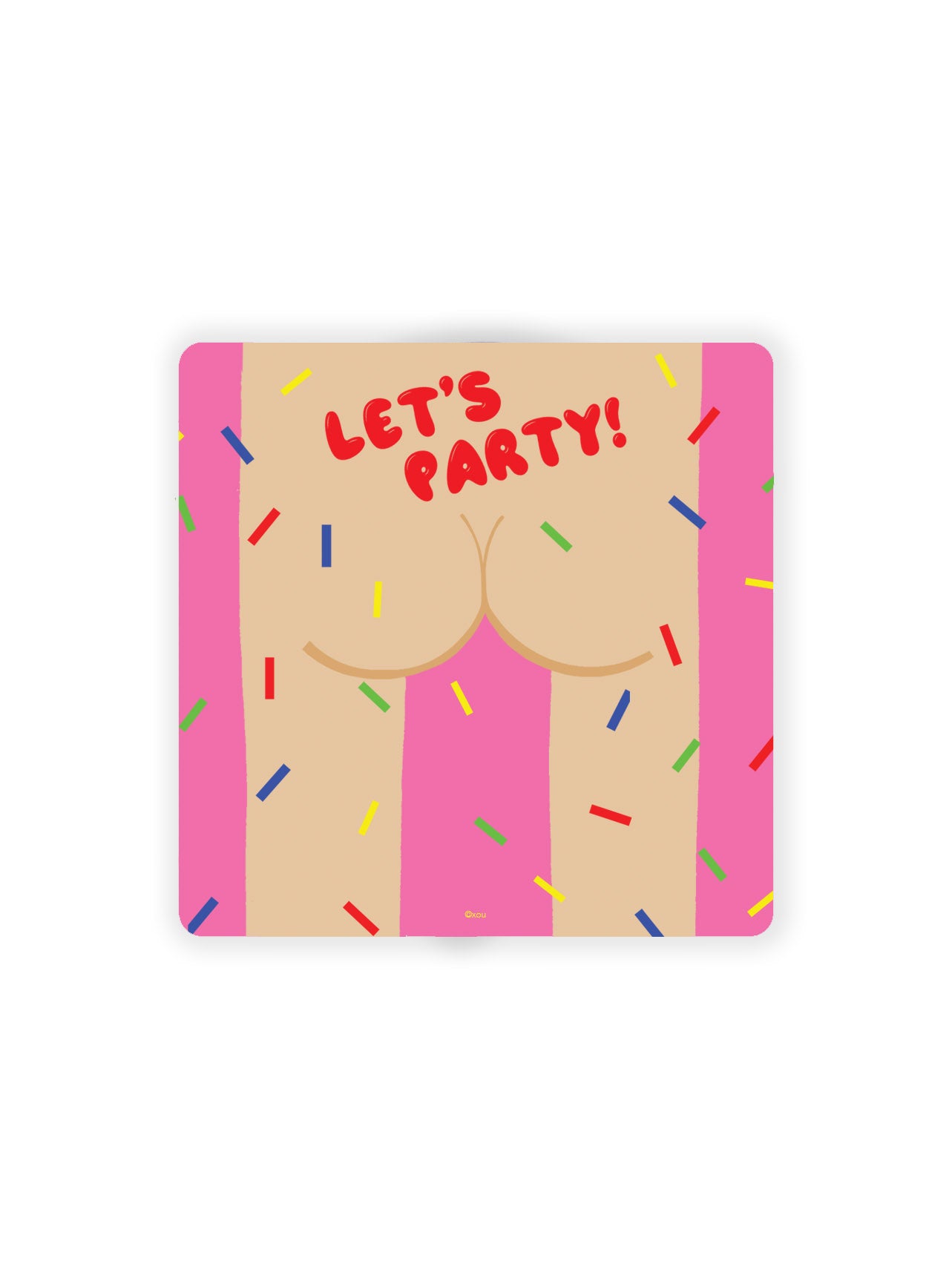 Party Booty Sticker